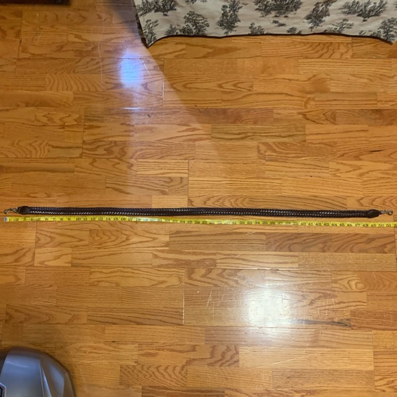 Black w/Brown Reptile Top & Silver hardware Purse - Picture 9 of 9